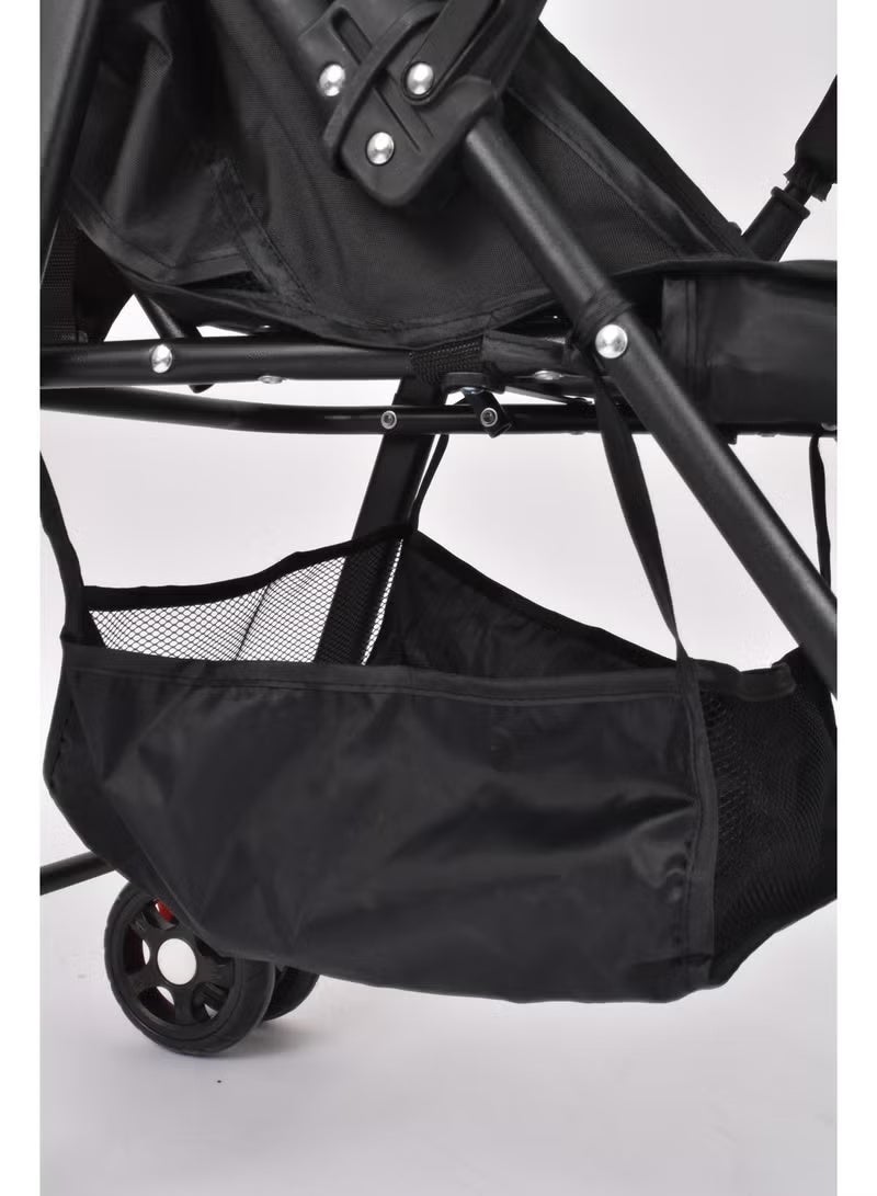 FUN MOMENT Lightweight stroller with foldable canopy - Image 3