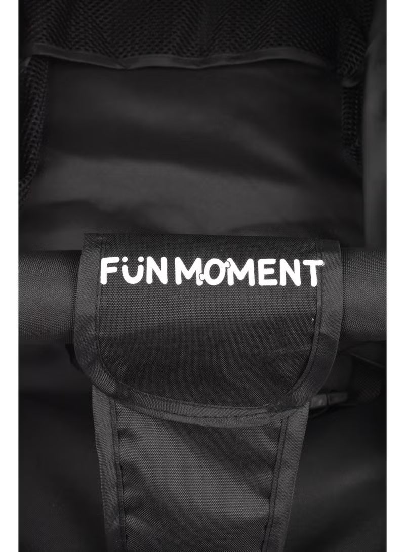 FUN MOMENT Lightweight stroller with foldable canopy - Image 4
