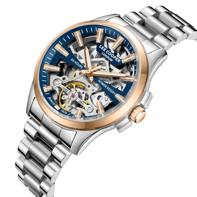 Lee Cooper Men's Metal Automatic Watch LC08311.590 - 45,1X51,5 mm