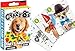 Bexter Crazy 8s Card Game Fun Party Animals Edition Ages 16 Colorful Playing Cards Large Size 475 x 34 Classic Crazy Eights Party Favor Game - Image 2