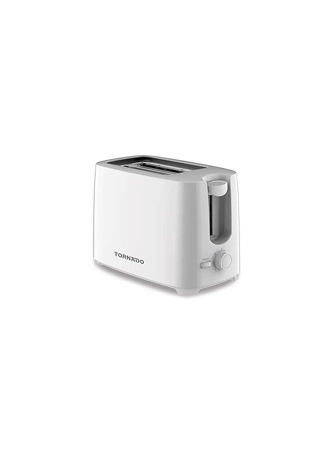 TORNADO Toaster 2 slices, 700 watts, TT-700, white - Image 2