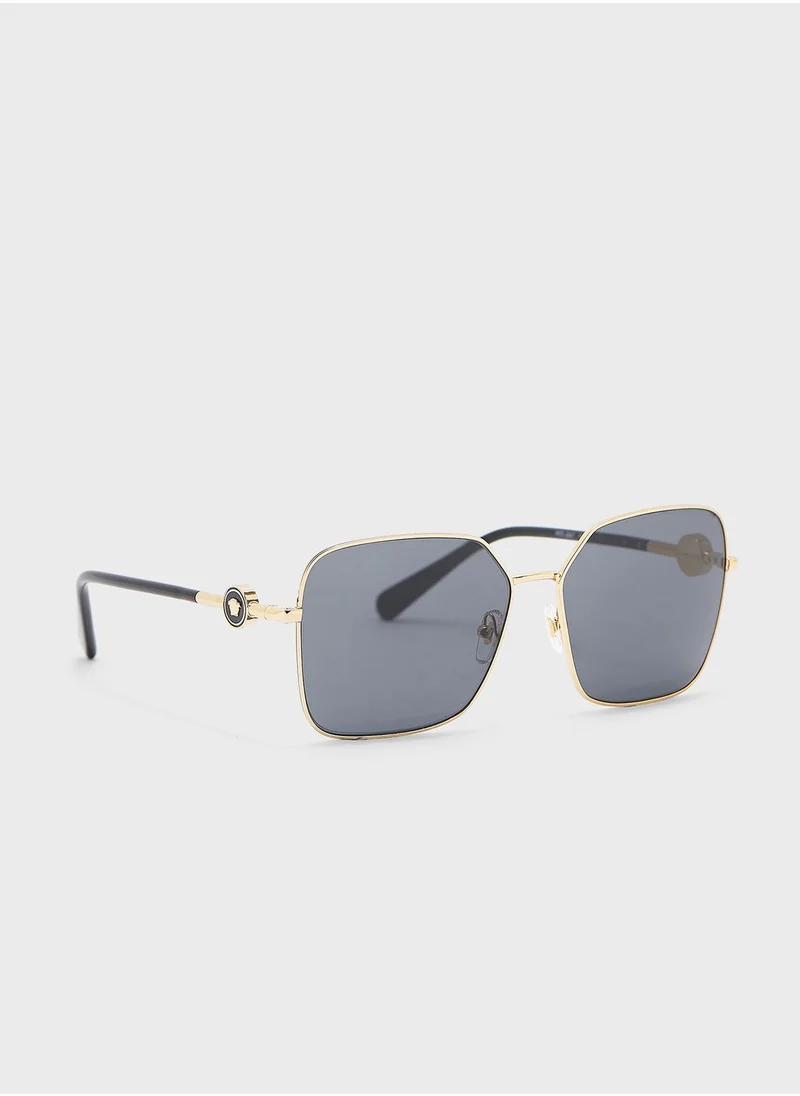 VERSACE 0VE2227 Oversized Sunglasses