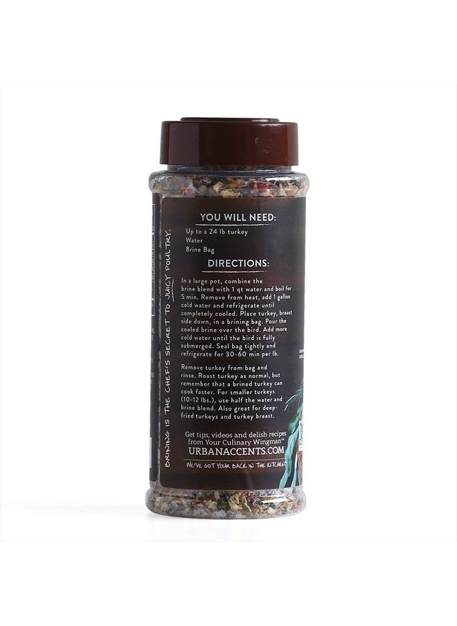 URBAN ACCENTS Spiced Turkey Brine Blend – Turkey Brining Spices - Urban Accents,12-Ounce  - Image 2