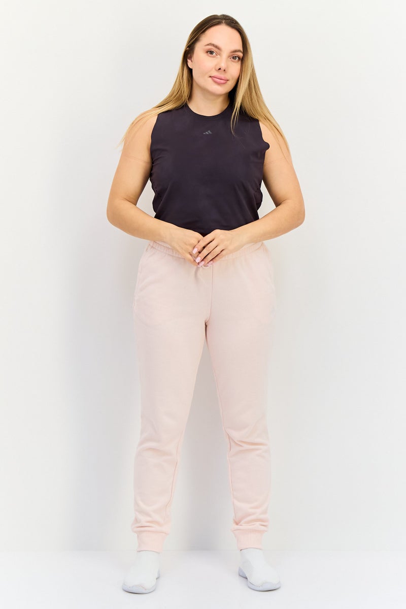 Adidas Women Sportswear Fit Sleeveless Training Tank Top, Dark Purple - Image 4