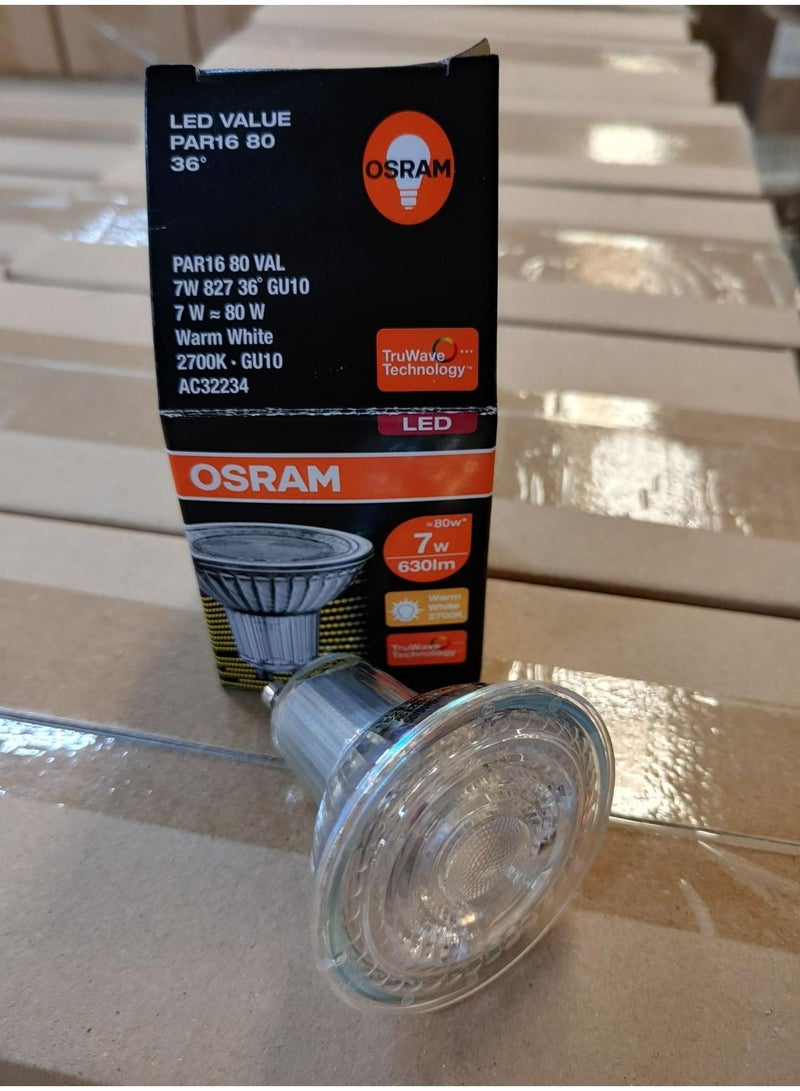 Osram LED Eco Bulb PAR16 7W Warm White GU10 - Image 4
