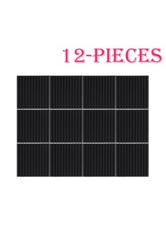 Generic 12 Pieces Recording Studio Soundproof Wedge Foam  - Image 1