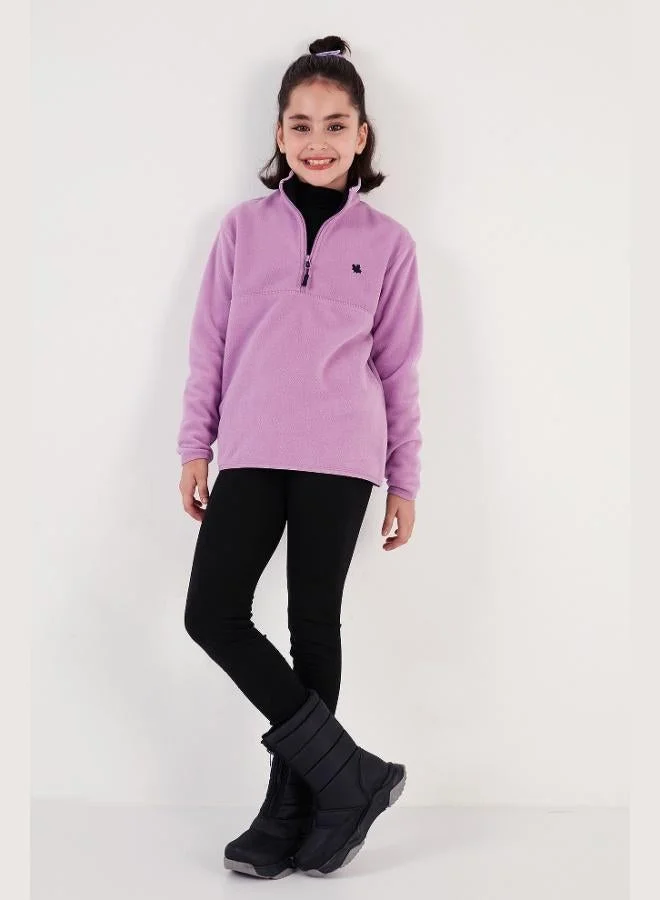 Lela  Lela Soft Texture Zippered Stand Collar Raised 2-Pack Polar Kids POLAR 5905002S2  | Best Price UAE