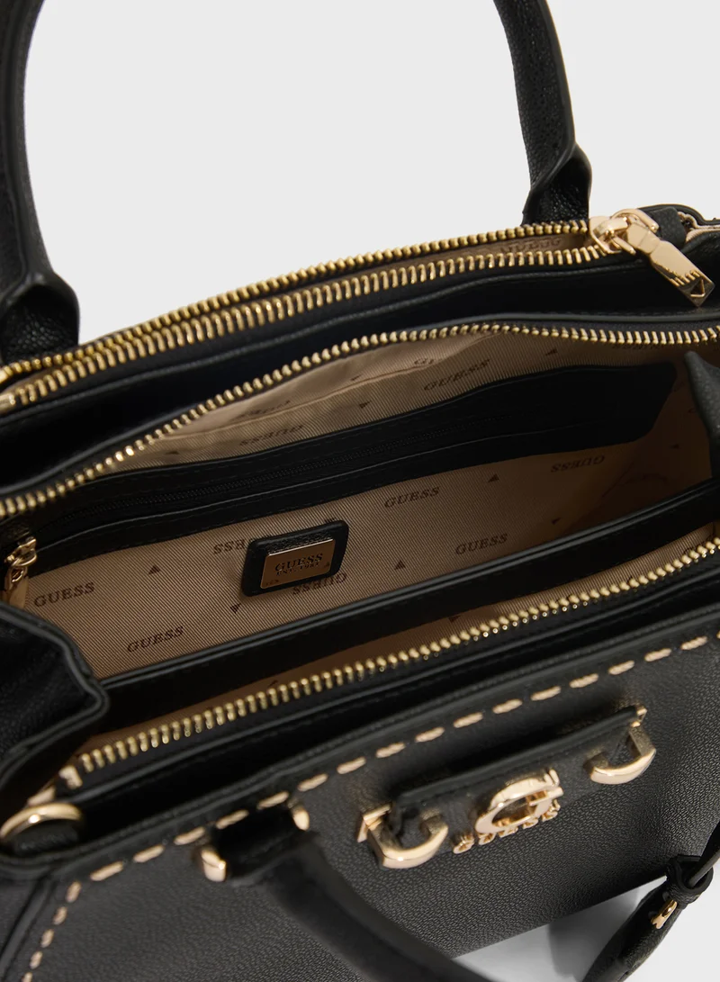 GUESS Nastra Society Satchel