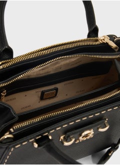 GUESS Nastra Society Satchel  - Image 5