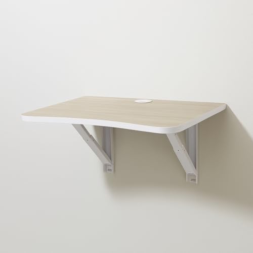 Heartily® 23.5 * 15.5 Inch Wall Mounted Folding Table | Compact Multipurpose Foldable Table with Strong Metal Bracket | 17 mm Thick | Study, Kitchen, Bedside, Utility Use (23.5 * 15.5 inches) - Image 3