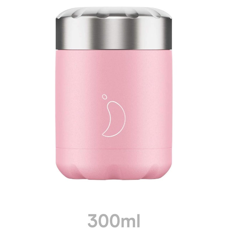 Chilly's | Food Pot | Pastel | 300ml | Pink - Image 1