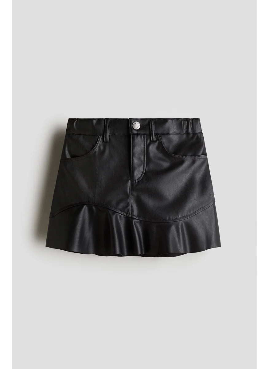 H&M Coated Skirt