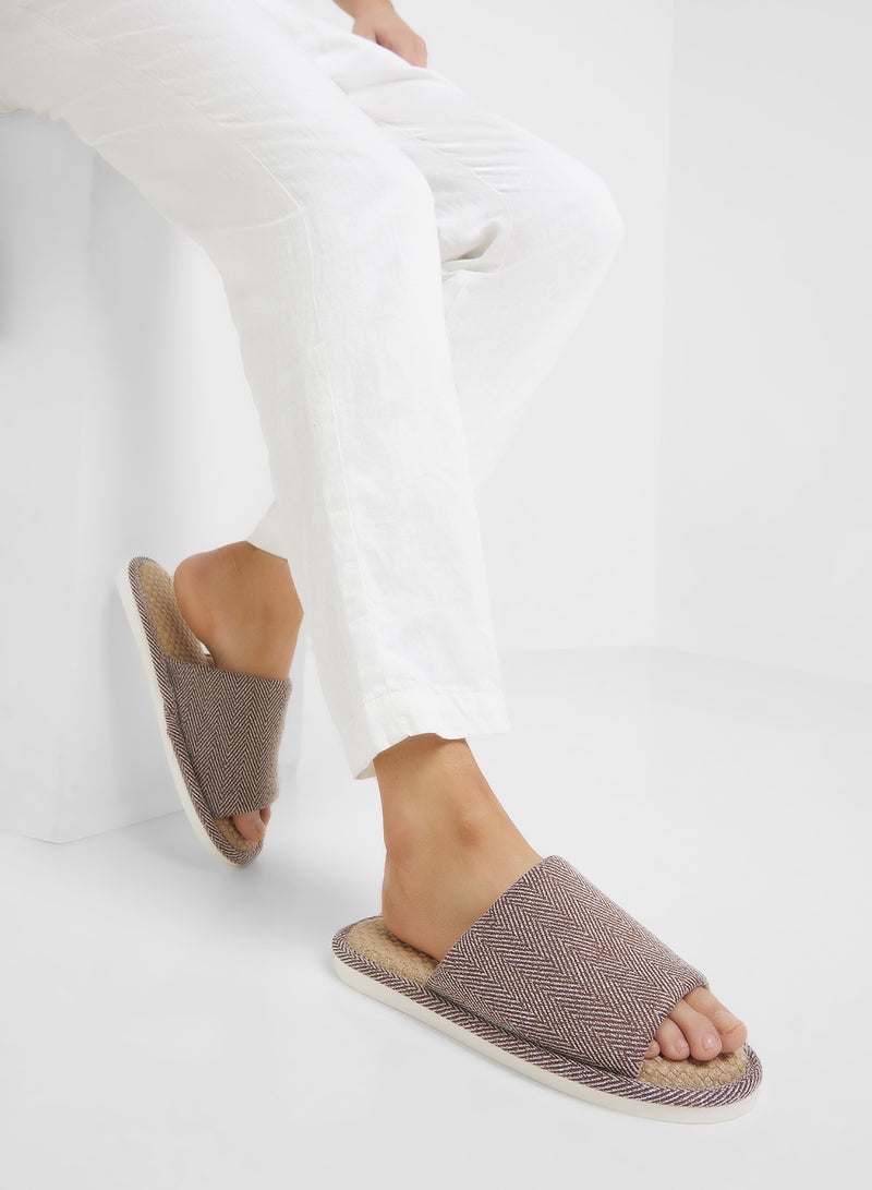Seventy Five Open Toe Cozy Home Slippers  - Image 5