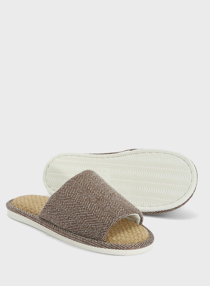 Seventy Five Open Toe Cozy Home Slippers  - Image 3