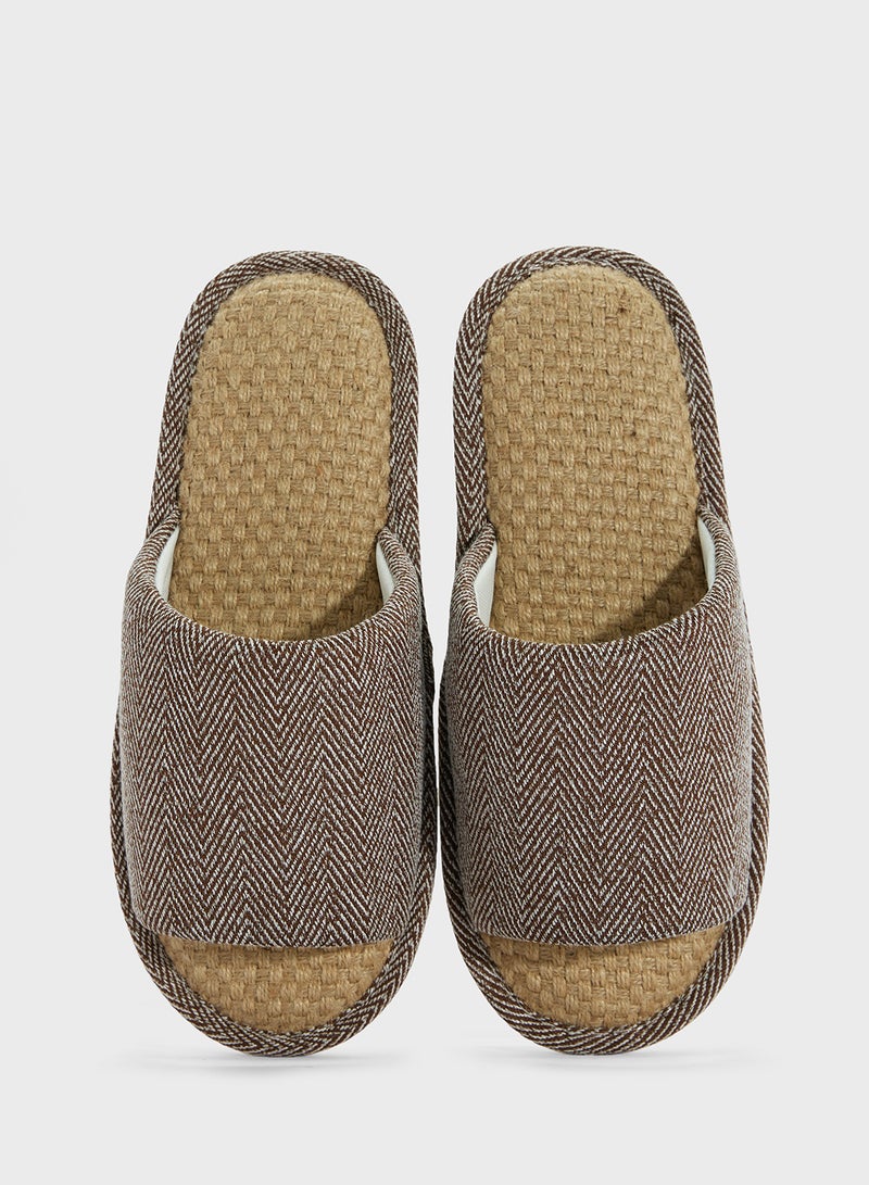 Seventy Five Open Toe Cozy Home Slippers  - Image 4