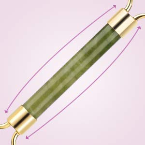 SEI REGINA Jade Roller for Face - Jade Facial Roller, Face Roller Skin Care Tool - Under Eye Roller, Face Massager for Women to Remove Wrinkles Puffiness - Image 4
