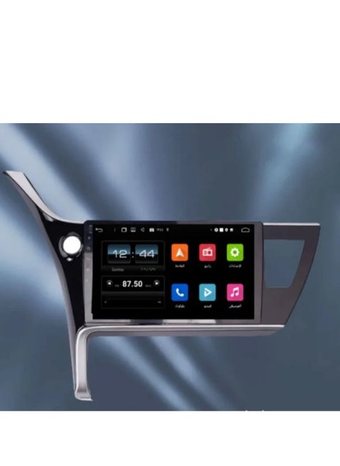 Toyota Corolla from  2017 to 2019 screen is part of the car’s infotainment system. It runs on Android and supports features like Apple CarPlay and Android Auto, allowing you to easily connect your smartphone. It also offers a high display resolution of up to 1080 pixels, making it excellent for displaying information and maps clearly.