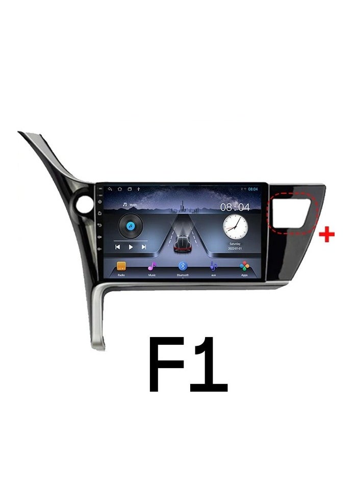 Toyota Corolla from  2017 to 2019 screen is part of the car’s infotainment system. It runs on Android and supports features like Apple CarPlay and Android Auto, allowing you to easily connect your smartphone. It also offers a high display resolution of up to 1080 pixels, making it excellent for displaying information and maps clearly.