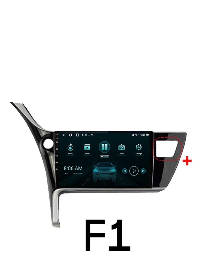 Toyota Corolla from  2017 to 2019 screen is part of the car’s infotainment system. It runs on Android and supports features like Apple CarPlay and Android Auto, allowing you to easily connect your smartphone. It also offers a high display resolution of up to 1080 pixels, making it excellent for displaying information and maps clearly.