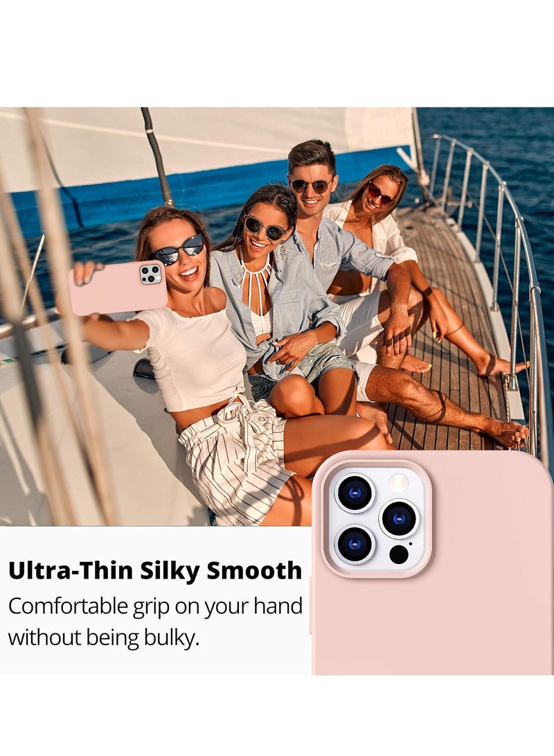 MIGOFAST Liquid Silicone Gel Cover with Full Body Protection Anti-Scratch Shockproof Case Compatible with iPhone 12 Pro - Image 2