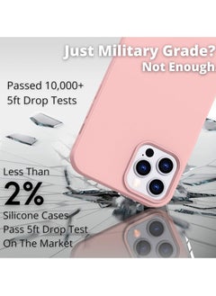 MIGOFAST Liquid Silicone Gel Cover with Full Body Protection Anti-Scratch Shockproof Case Compatible with iPhone 12 Pro  - Image 3