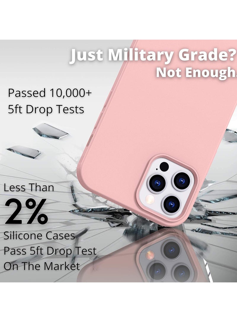 MIGOFAST Liquid Silicone Gel Cover with Full Body Protection Anti-Scratch Shockproof Case Compatible with iPhone 12 Pro - Image 3