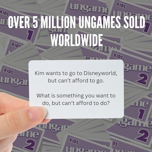 TaliCor Pocket UNGAME - Kids - Non-Competitive Card Game for Kids to Discuss, Share Values & self Express - Know What Your Kids are Thinking - Age 5+ - Image 3