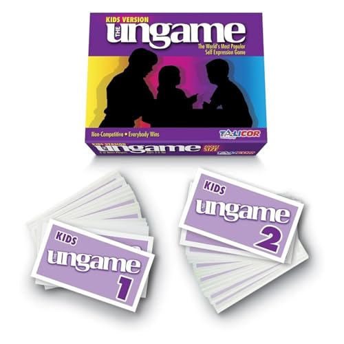 TaliCor Pocket UNGAME - Kids - Non-Competitive Card Game for Kids to Discuss, Share Values & self Express - Know What Your Kids are Thinking - Age 5+ - Image 1