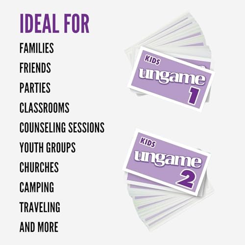 TaliCor Pocket UNGAME - Kids - Non-Competitive Card Game for Kids to Discuss, Share Values & self Express - Know What Your Kids are Thinking - Age 5+ - Image 2