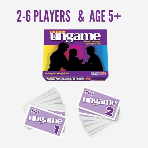 TaliCor Pocket UNGAME - Kids - Non-Competitive Card Game for Kids to Discuss, Share Values & self Express - Know What Your Kids are Thinking - Age 5+ - Image 4
