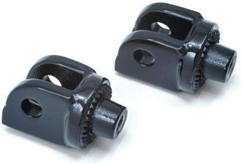Kuryakyn 8863 Splined Male Mount Peg Adapters for Honda Motorcycles, Gloss Black, 1 Pair - Image 3