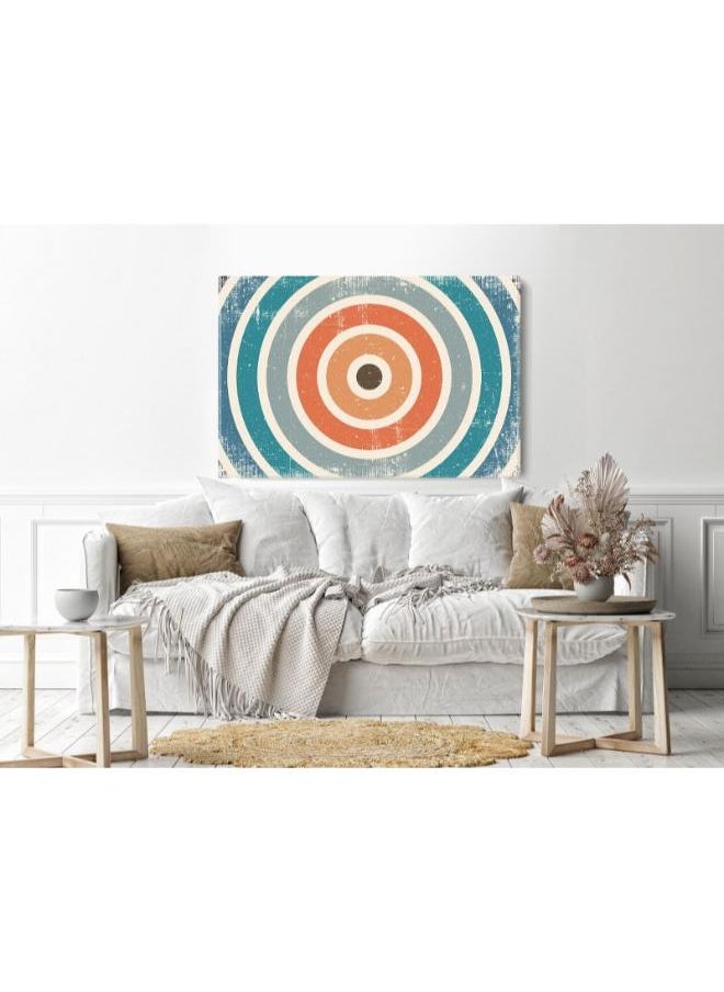 Home Gallery Home Gallery old retro background with grunge texture Printed canvas wall art  - Image 3