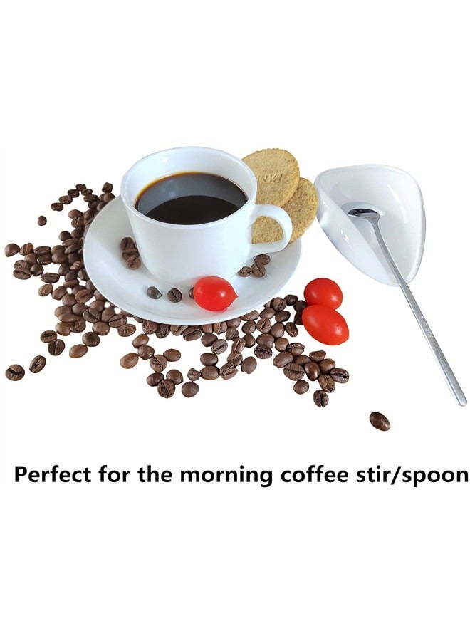 أوساويك راحة ملعقة القهوة الصغيرة، راحة ملعقة القهوة الصغيرة لتقليب القهوة، ملعقة بار، ملحقات مقهى بار، محطة القهوة - Image 2