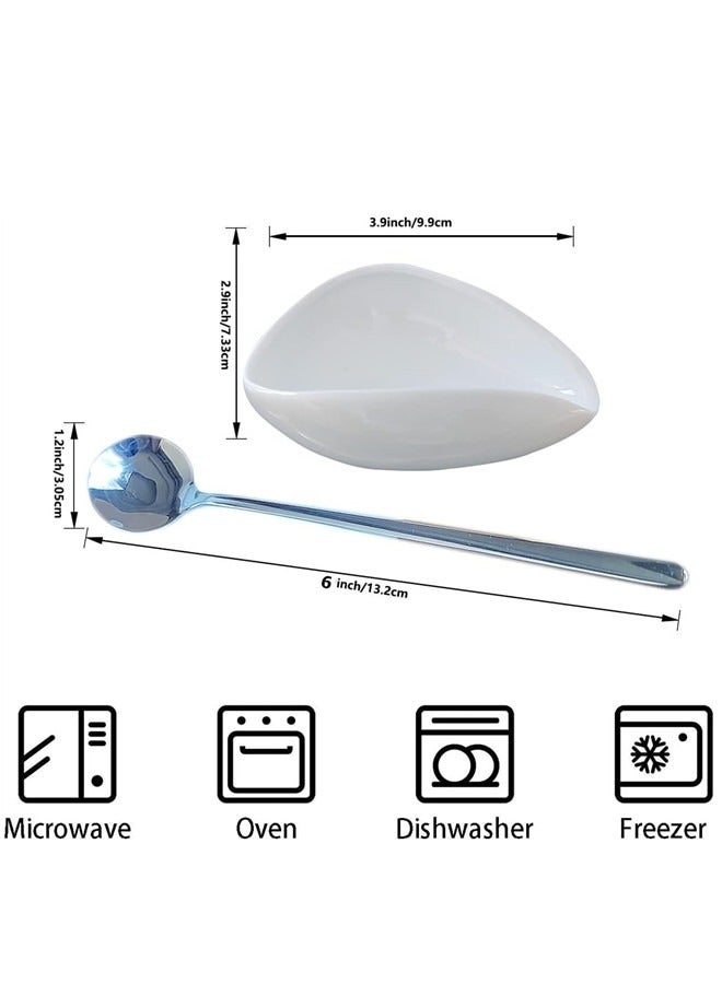 أوساويك راحة ملعقة القهوة الصغيرة، راحة ملعقة القهوة الصغيرة لتقليب القهوة، ملعقة بار، ملحقات مقهى بار، محطة القهوة - Image 4