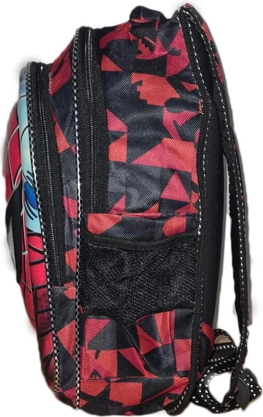 Masho Trend 2-Eyed Spiderman Backpack + Nutrition + Water Bottle - Spiderman Primary School Bag - School Bag