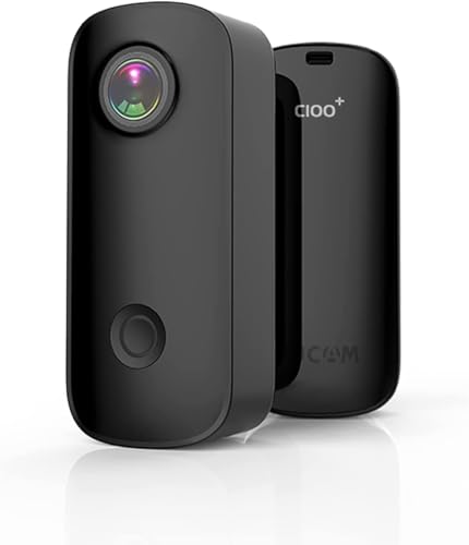 SJCAM C100+ 2K 30FPS Optical 15MP| 30M Water Resistant | Magnetic Body Wi-Fi Action Built in Camera | WiFi 2.4 GHZ | Insta Go | Body Cam | Webcam | Black,1440 Megapixels - Image 1