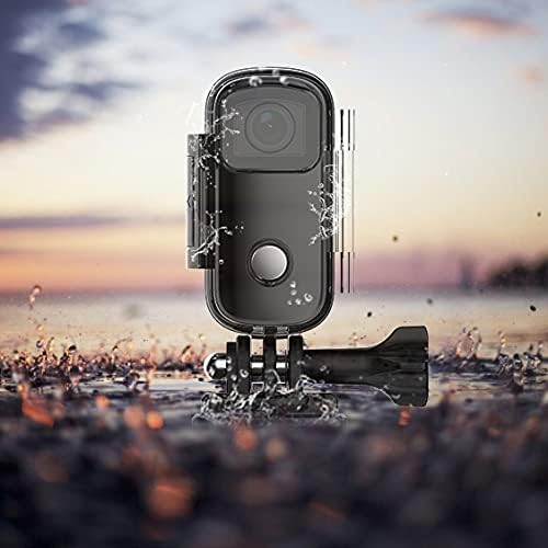 SJCAM C100+ 2K 30FPS Optical 15MP| 30M Water Resistant | Magnetic Body Wi-Fi Action Built in Camera | WiFi 2.4 GHZ | Insta Go | Body Cam | Webcam | Black,1440 Megapixels - Image 2