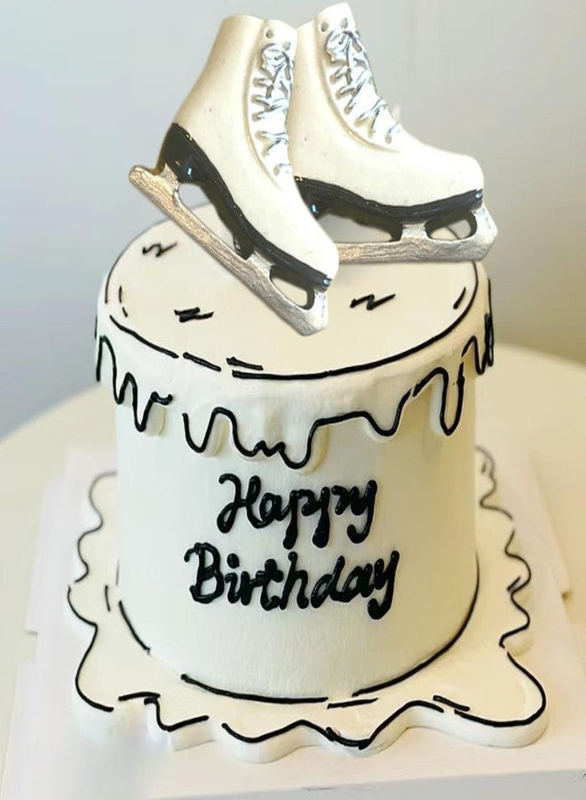 MINFEIDMS Ice Skates Fondant Molds Ice Skates Silicone Mold For Cake Decorating Cupcake Topper Candy Chocolate Gum Paste Polymer Clay - Image 5