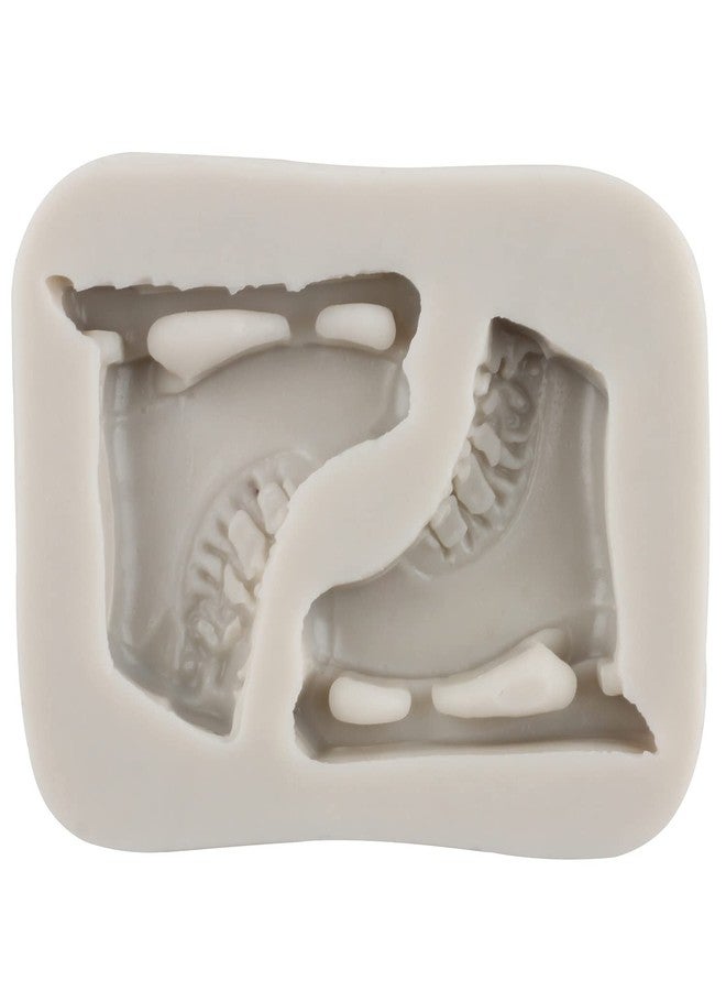 MINFEIDMS Ice Skates Fondant Molds Ice Skates Silicone Mold For Cake Decorating Cupcake Topper Candy Chocolate Gum Paste Polymer Clay - Image 3