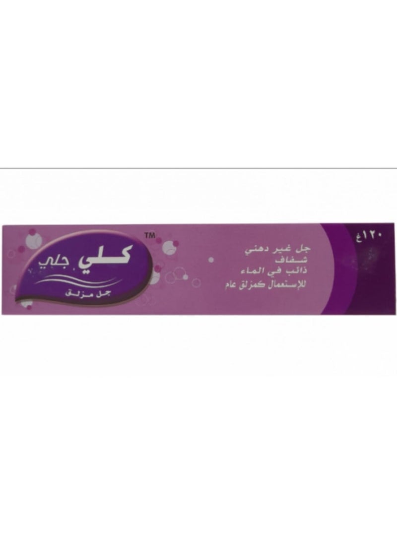 JELLY Klee Jelly is a clear, non-greasy, water-soluble lubricant for use as a general lubricant. 