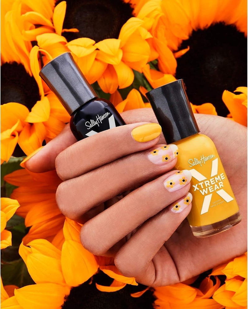 Sally Hansen Hard As Nails Xtreme Wear Nail Polish - Mellow Yellow, 9.17ml - Image 4