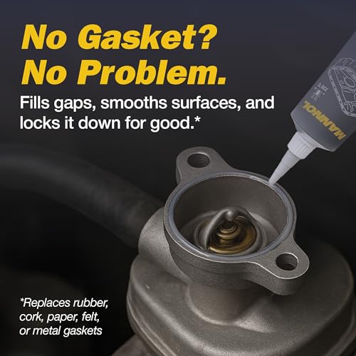 Mannol Gasket Maker, 9913, High-Temp RTV Silicone Sealant for Oil Pan, Valve Cover, Thermostat Housing, and Gasket Repairs That Last - Image 3