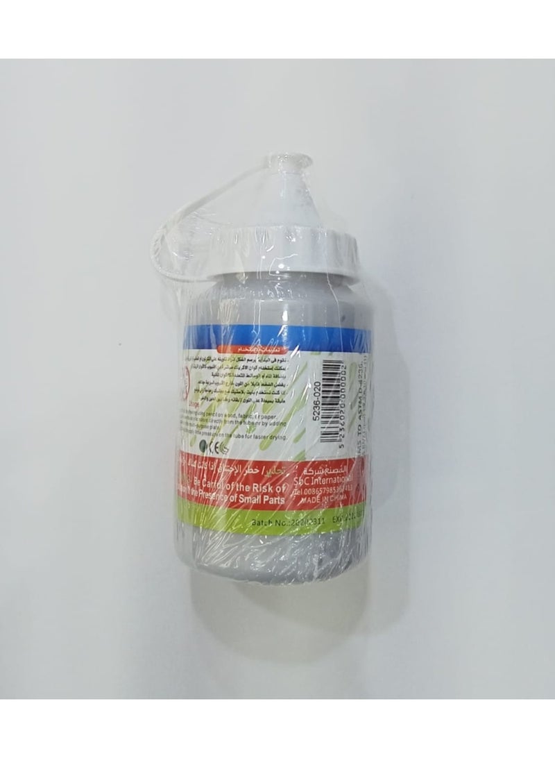 SBC  ACRYLIC COLOR SILVER 250ML - Image 2