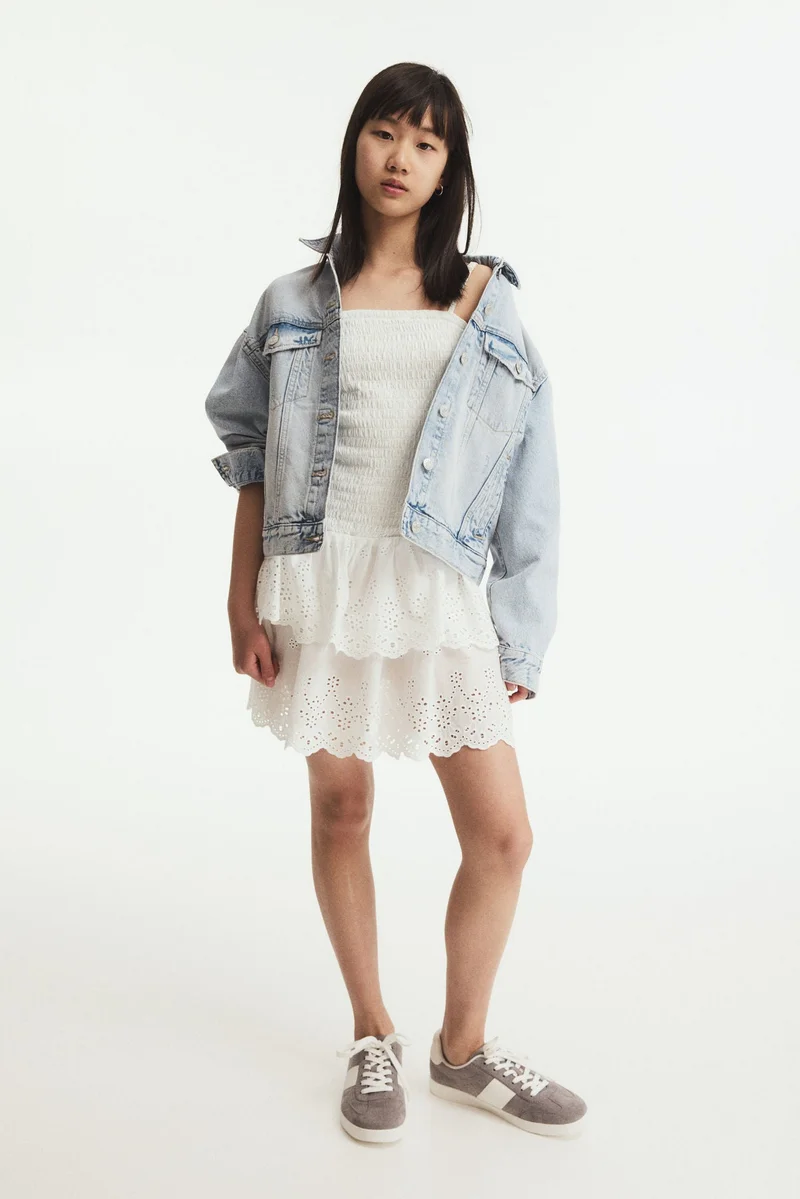 H&M Smocked strappy dress