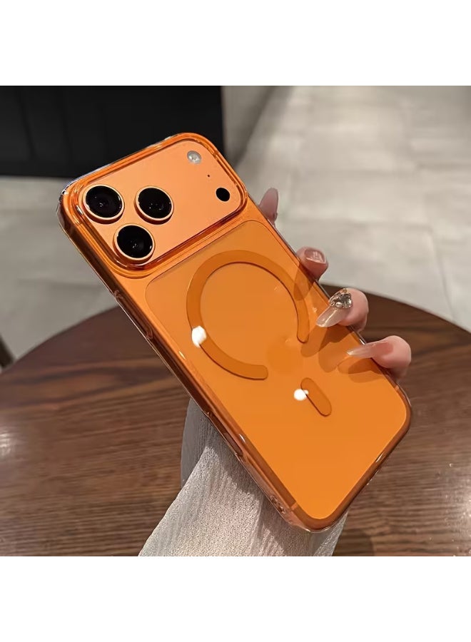 Ultra-Slim Magnetic Wireless Charging Case for The for iphone 17 Pro Max, Featuring a Hard Clear Cover - Image 5