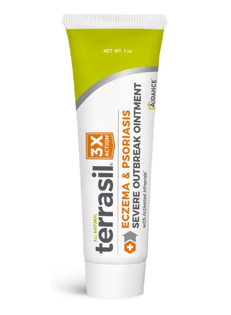 Terrasil, Eczema & Psoriasis Severe Outbreak Ointment, 1 oz - Image 1