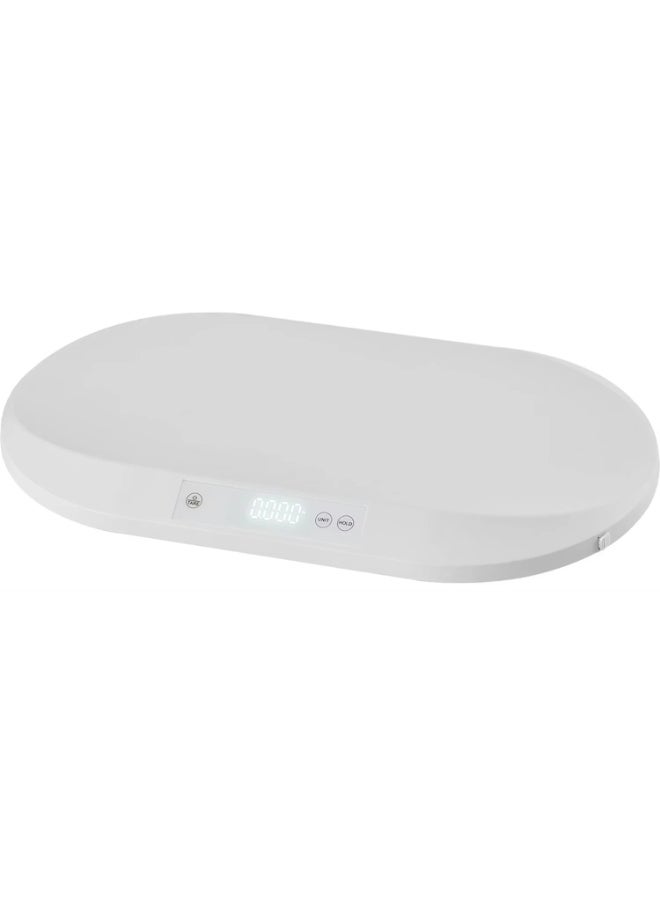 porodo Digital Baby Scale With 40KG Capacity, High-precision Sensor, Hold Function, Unit Conversion, Built-in Ruler, And 150cm Measuring Tape - Image 5