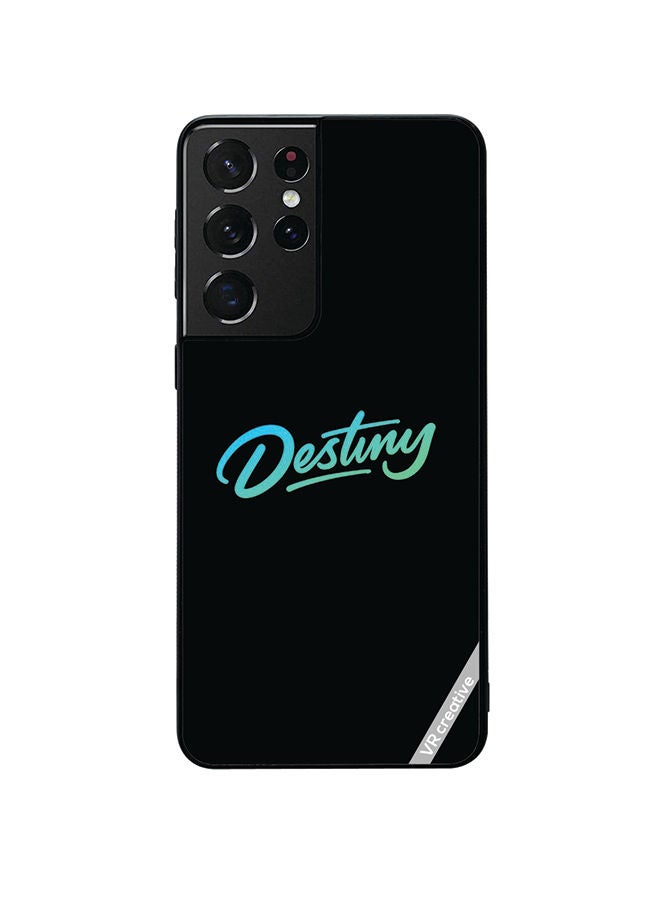 VR CREATIVE Protective Case Cover For Samsung Galaxy S21 Ultra 5G Destiny Design Multicolour - Image 1