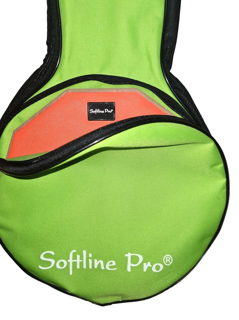 Softline Pro SP-DPPK-Kit 12" & 10 Corners Dumbed Drum Practice Pad Kit, Double Side with Stand & Bag (SP-DPPK-43-KIT-BK) - Image 3
