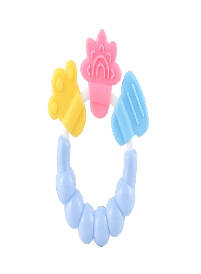 BUBBLINO JingleJoy Teether Rattle and Teether Combo Toy for Babies 3 Months Plus Colorful Safe Baby Teething Toy with Easy Grip Handle Gentle Chew Design for Daily Play and Comfort - Image 3